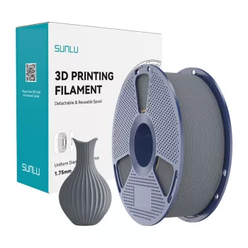 SUNLU PLA Classic filamento grigio 1,75mm 1kg