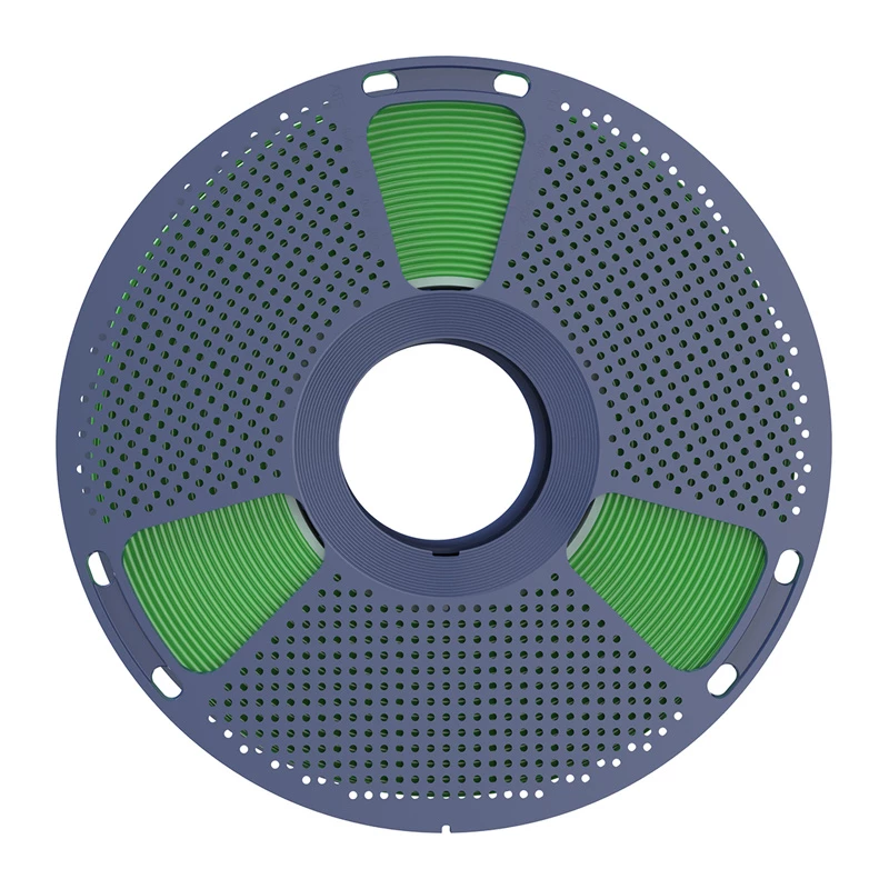 SUNLU PLA+ High-Speed filamento per stampante 3D, verde, 1,75 mm, 1 kg