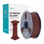 SUNLU PLA High-Speed filamento marmo, rosso mattone, 1,75mm, 1kg