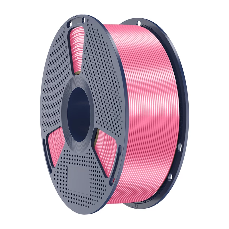 Sunlu PLA+ Silk filamento 1,75 mm rosa 1 kg – finitura seta ad alta lucentezza per stampanti 3D FDM