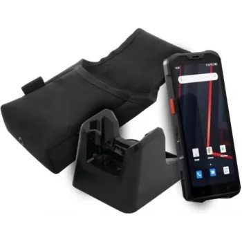 Sunmi L2s PRO 5,5 pollici Android 12 GMS terminale handheld con scanner 2D, 3GB/32GB, octa-core, custodia inclusa P09064085-HOL-CRA