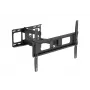 Sunne Supporto da Parete per TV Full-Motion 37-86 pollici Nero 50 kg