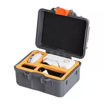 SUNNYLIFE AQX-23 custodia mini impermeabile per Insta360 GO Ultra, 30m PC/vetro temperato trasparente