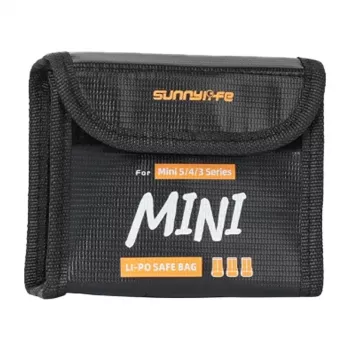 Sunnylife Borsa porta batterie per DJI Mini 5 Pro (3 batterie), N5P-DC085
