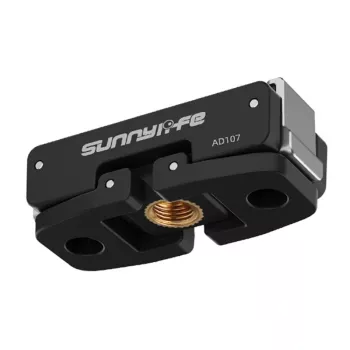 Sunnylife adattatore di montaggio reversibile per DJI Osmo Nano / Action 6, 1/4 di pollice (ON-AD107)