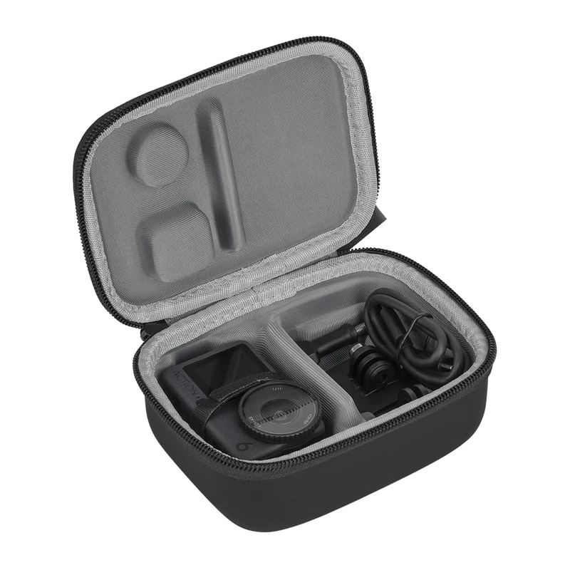 Sunnylife Standard Combo borsa da trasporto per DJI Osmo Action 6/5/4/3 - nero (OA6-B131-D)