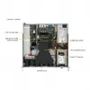 Super Micro 1U Rackmount Server Barebone AS-1015A-MT, H13SAE-MF, 4x 2,5