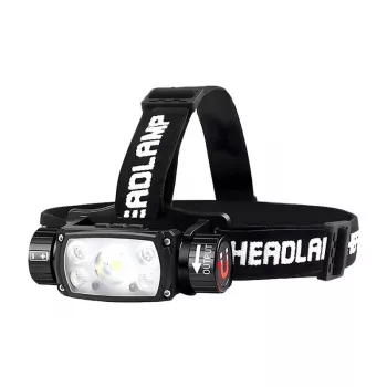 Superfire HE11 lampada frontale, 640 lm, 20 W, 6 modalità, 100 m