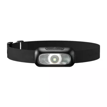 Lampada frontale LED ricaricabile HL05-L SUPERFIRE con sensore di movimento, 1000 lumen, USB-C, IP44, nero