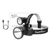 Superfire HL51 torcia frontale, 160 lm, Micro-USB, 4 modalità, 300 m
