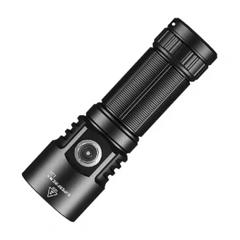 Superfire L22 XHP70.2 Torcia LED 3000 lumen USB-C ricaricabile powerbank nero