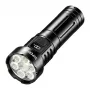 Superfire L24 torcia LED ricaricabile USB-C, 2500 lumen, portata 500 m, IP44, nera