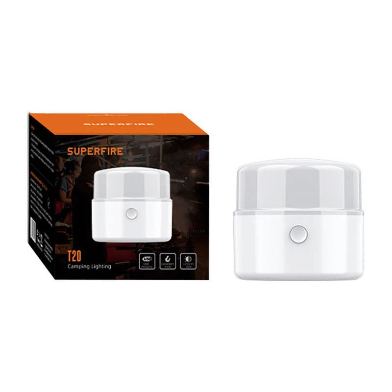 Superfire T20 lampada da campeggio 180lm USB
