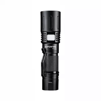 Superfire X60-T Torcia 1500 lumen USB Type-C ricaricabile