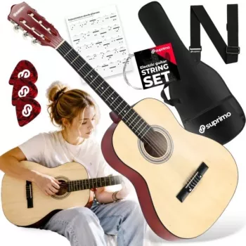 SUPRIMO CG34 NT chitarra classica 3/4 36 pollici naturale