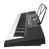 SUPRIMO EK611 tastiera per bambini 61 tasti con display LCD, 200 timbri, 128 ritmi, microfono e leggio