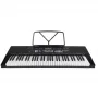 SUPRIMO EK611 tastiera per bambini 61 tasti con display LCD, 200 timbri, 128 ritmi, microfono e leggio