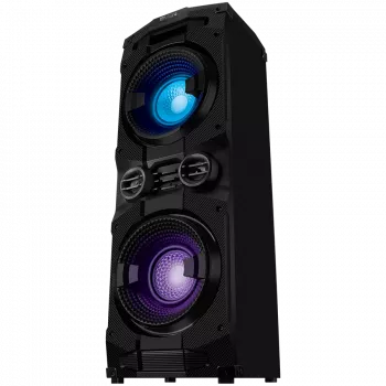 Altoparlante SVEN PS-1500, nero (500W, Bluetooth, FM, USB, display LED, alimentazione a rete)