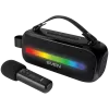 Altoparlante SVEN PS-255, nero (12W, Bluetooth, FM, USB, microfono karaoke, 3600mAh)