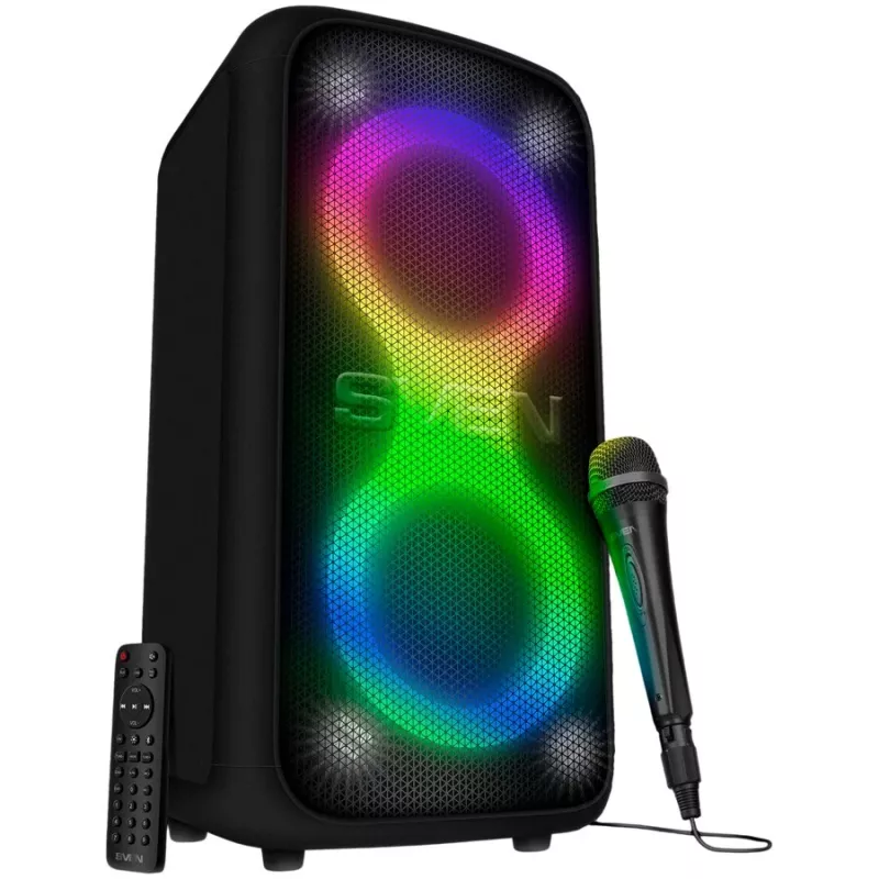 SVEN PS-960 altoparlante Bluetooth portatile 2.0 160W TWS FM USB LED nero