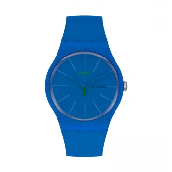 Swatch Orologio uomo New Gent SO29N700 blu bioceramica 41mm