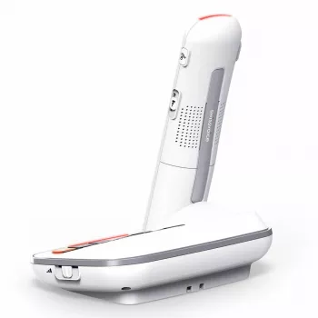 Swissvoice Xtra 2355 telefono cordless DECT con segreteria telefonica e identificazione del chiamante, bianco