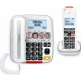 Swissvoice Xtra 3355 DECT telefono cordless con segreteria telefonica, tasti grandi, bianco