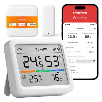 SwitchBot Meter Pro Stazione meteo termometro igrometro bianco