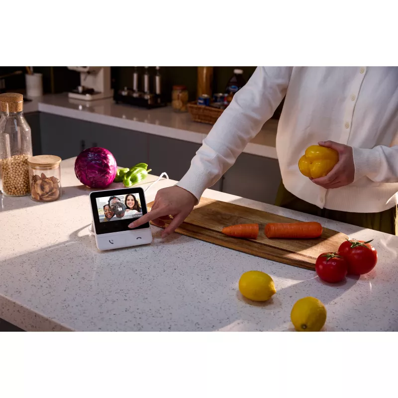 Switchbot SWB VDB-M-SW - Videocitofono WiFi con display a colori da 4,3 pollici (bianco/argento)