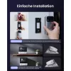 Switchbot SWB VDB-M-SW - Videocitofono WiFi con display a colori da 4,3 pollici (bianco/argento)