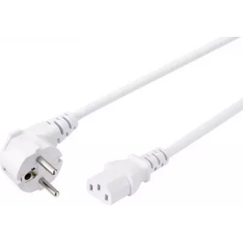 Cavo per apparecchi CEE 7/7 a IEC C13 Sygonix SY-5043438 bianco 5 m