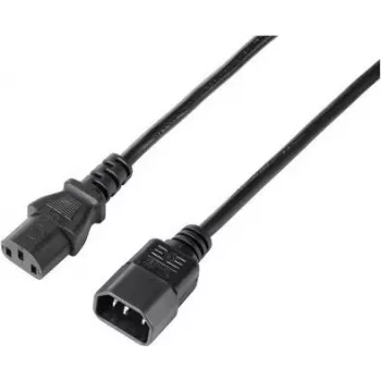 Sygonix SY-5243894 Cavo prolunga di alimentazione IEC C13/C14, 5 m, nero
