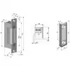 Apriporta elettrico simmetrico SCOT ES-S12AC/DC PROFI