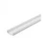 Synergy 21 Copertura diffusore per profilo a U LED Opale per ALU068-R, ALU069-R, ALU070-R, 2000mm, Plastica, Snap-on