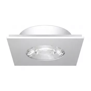 SYNERGY21 Helios LED faretto da incasso a soffitto bianco quadrato bianco caldo 5W 350lm 3000K