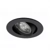 SYNERGY21 Helios LED faretto da incasso a soffitto nero rotondo orientabile bianco caldo 5W 400lm 2700K