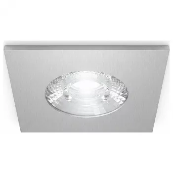 SYNERGY21 faretto LED da incasso a soffitto Helios argento - quadrato - bianco neutro