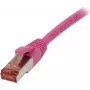 SYNERGY21 Cavo patch RJ45 - CAT6 250MHz - 15m Magenta - S-STP (S/FTP) - TPE/LSZH (Superflex)