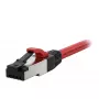 Synergy21 cavo patch RJ45, CAT8.1 2000MHz, 10m, rosso, S/FTP, TPE/LSZH (SuperFlex), AWG26