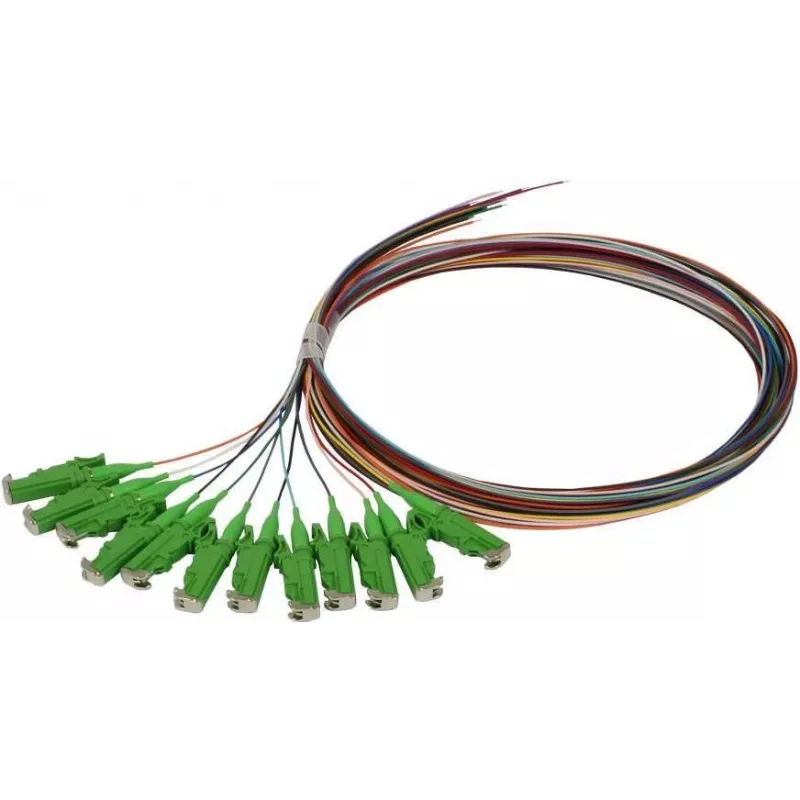 SYNERGY21 S215560 Set cavi patch in fibra ottica 2 m OS2 E-2000 (LSH) multicolore confezione da 12