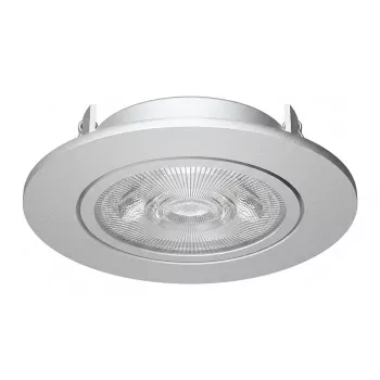 SYNERGY21 Synergy 21 LED faretto da incasso a soffitto Helios argento - rotondo+orientabile - bianco neutro
