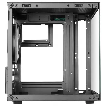 TACENS MARS MC-CUBE case Micro-ATX, nero, vetro temperato, ARGB, USB-C