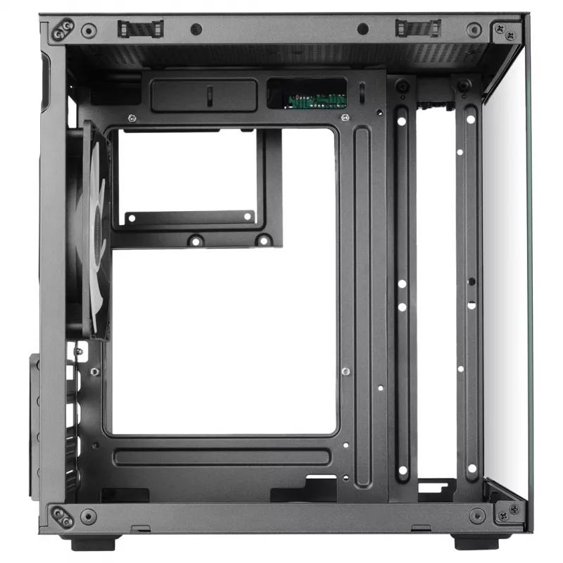 TACENS MARS MC-CUBE case Micro-ATX, nero, vetro temperato, ARGB, USB-C