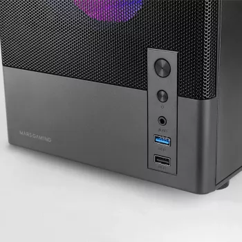 TACENS MARS MC-ONYX case tower mATX 3xARGB nero