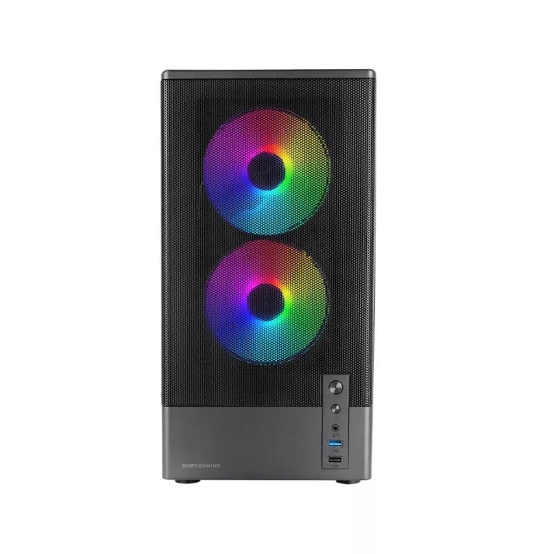 TACENS MARS MC-ONYX case tower mATX 3xARGB nero