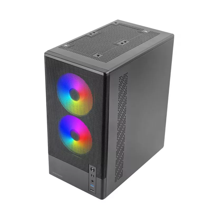 TACENS MARS MC-ONYX case tower mATX 3xARGB nero