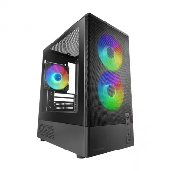 TACENS MARS MC-ONYX case tower mATX 3xARGB nero