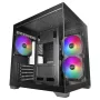 TACENS MARS MC-VIEW3 case Micro-ATX con 3x ventole ARGB, USB-C, vetro temperato