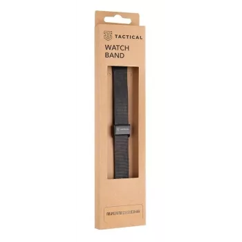 Cinturino in acciaio inox Tactical Loop per Apple Watch 38mm / 40mm slim nero