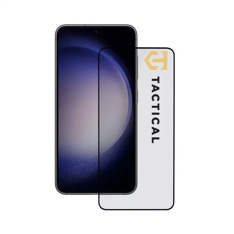 Tactical Glass Shield 5D per Samsung Galaxy S23 nero